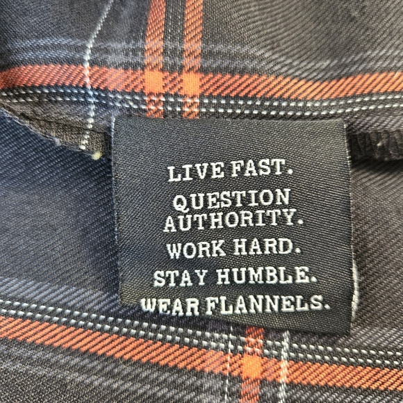 Dixxon The Milwaukee OG Flannel Men's Long Sleeve Button Down Shirt L - Picture 7 of 11